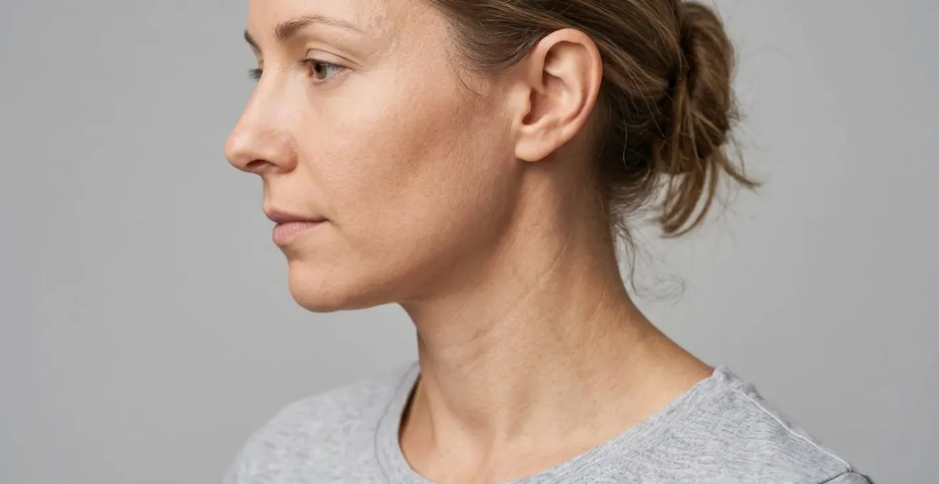 Profil d'une personne mettant en évidence les zones crâniennes et cervicales où la circulation sanguine est la plus active